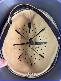 WW2 German Helmet With Liner Reproduction 2047 ET-70 High Quality One WW2 German Helmet With Liner Reproduction 2047 ET-70 High Quality One