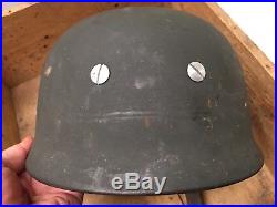 WW2 German Helmet in Bringback Box CKL71 4227