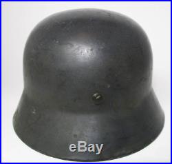 WW2 German Helmet marked ET68 Original paint
