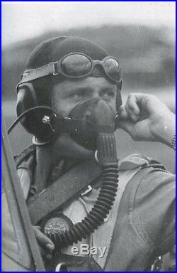 WW2 German LKpN101 Netzkopfhaube Pilot Helmet Ln. 26670 FOR PARTS/RESTORATION