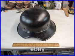 WW2 German Luftschutz Gladiator Helmet late production 1943
