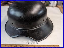 WW2 German Luftschutz Gladiator Helmet late production 1943