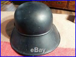 WW2 German Luftschutz M38 Gladiator Helmet, Original, Complete, Size 59cm