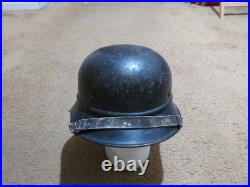 WW2 German Luftschutz helmet 3 piece construction