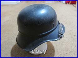 WW2 German Luftschutz helmet 3 piece construction