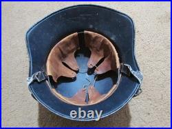 WW2 German Luftschutz helmet 3 piece construction
