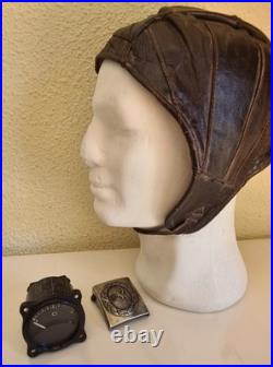 WW2 German Luftwaffe Fl22855 Trim Indicator Me 262 Fw 190 Flying Helmet & Buckle