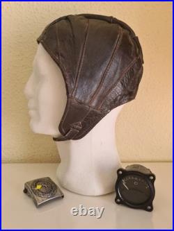 WW2 German Luftwaffe Fl22855 Trim Indicator Me 262 Fw 190 Flying Helmet & Buckle