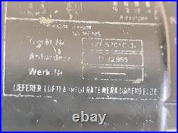 WW2 German Luftwaffe Fl22855 Trim Indicator Me 262 Fw 190 Flying Helmet & Buckle