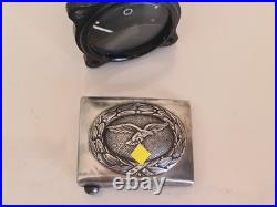 WW2 German Luftwaffe Fl22855 Trim Indicator Me 262 Fw 190 Flying Helmet & Buckle