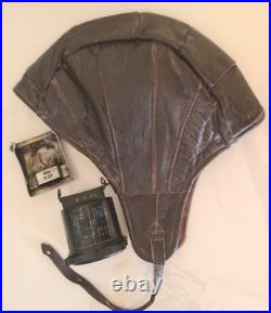 WW2 German Luftwaffe Fl22855 Trim Indicator Me 262 Fw 190 Flying Helmet & Buckle