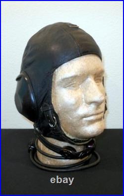 WW2 German Luftwaffe LKpW101 Fliegerkopfhaube WINTER FLIGHT HELMET EXCELLENT