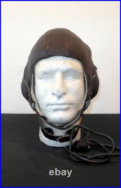 WW2 German Luftwaffe LKpW101 Fliegerkopfhaube WINTER FLIGHT HELMET EXCELLENT