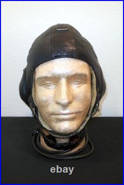 WW2 German Luftwaffe LKpW101 Fliegerkopfhaube WINTER FLIGHT HELMET EXCELLENT