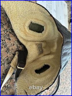 WW2 German Luftwaffe LKpW101 Fliegerkopfhaube WINTER FLIGHT HELMET EXCELLENT