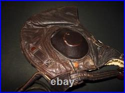 WW2 German Luftwaffe LKpW101 Fliegerkopfhaube WINTER FLIGHT HELMET EXCELLENT