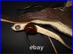 WW2 German Luftwaffe LKpW101 Fliegerkopfhaube WINTER FLIGHT HELMET EXCELLENT