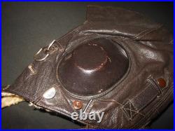 WW2 German Luftwaffe LKpW101 Fliegerkopfhaube WINTER FLIGHT HELMET EXCELLENT