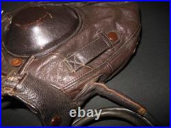 WW2 German Luftwaffe LKpW101 Fliegerkopfhaube WINTER FLIGHT HELMET EXCELLENT