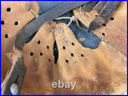 WW2 German Luftwaffe M42 Helmet Lot #1541 ET66 Size 58 with Liner and Chin Strap