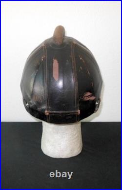 WW2 German Luftwaffe SSK90 Fliegerstahlhelm STEEL FLIGHT HELMET VERY NICE