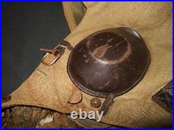 WW2 German Lufwtaffe LKpS101 Fliegerkopfhaube SUMMER FLIGHT HELMET NICE