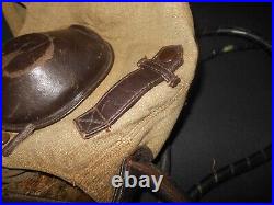 WW2 German Lufwtaffe LKpS101 Fliegerkopfhaube SUMMER FLIGHT HELMET NICE