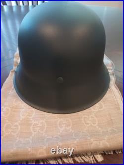 WW2 German M-42 Helmet Refurbished Size 59 ET66 Shell