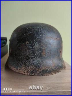 WW2 German M35 Double Decal Helmet