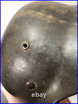 WW2 German M35 Ex Double Decal Helmet