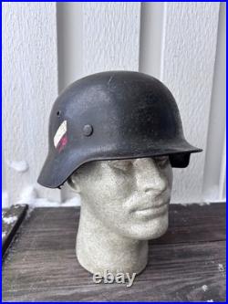 WW2 German M35 Helmet SE66