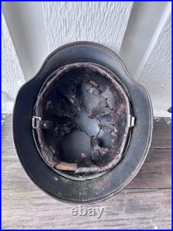 WW2 German M35 Helmet SE66