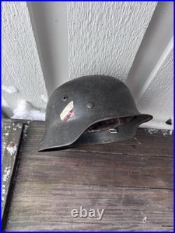 WW2 German M35 Helmet SE66
