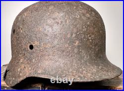 WW2 German M35 Helmet Size 64 Narva Front Battlefield Relic