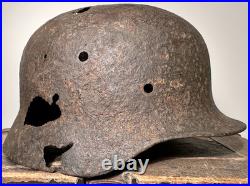 WW2 German M35 Helmet Size 64 Narva Front Battlefield Relic