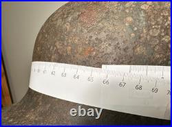 WW2 German M35 Helmet Size 64 Narva Front Battlefield Relic