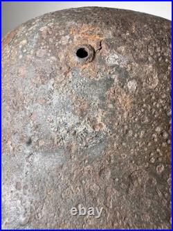 WW2 German M35 Helmet Size 64 Narva Front Battlefield Relic