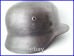 WW2 German M35 Helmet with aluminum liner band