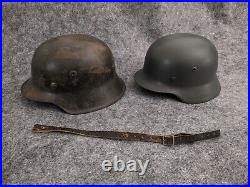 WW2 German M35 M42 Helmet Chinstrap Lot