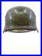 WW2-German-M35-SD-Single-Decal-Camouflage-Named-Steel-Helmet-SE62-Lot-3549-01-fhcf