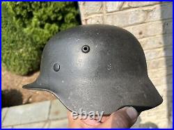 WW2 German M35 combat Helmet Us Bet Bring Back. No Decals