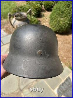 WW2 German M35 combat Helmet Us Bet Bring Back. No Decals