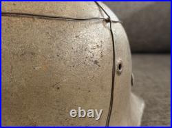 WW2 German M40 Bunker Grey Camouflage Helmet