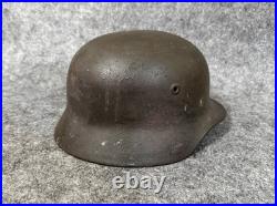 WW2 German M40 Camo Helmet Q64