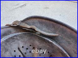 WW2 German M40 DAK Afrika Camouflage Helmet EF62