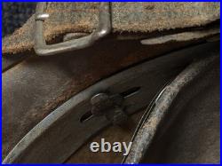 WW2 German M40 DAK Afrika Camouflage Helmet EF62