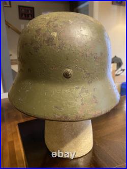 WW2 German M40 Helmet Finnish Reissue size 66 Shell EF 66