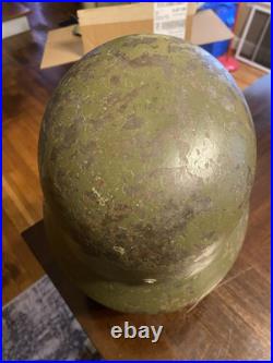 WW2 German M40 Helmet Finnish Reissue size 66 Shell EF 66