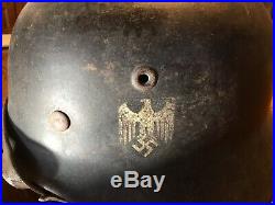 WW2 German M40 Helmet, Nice Original