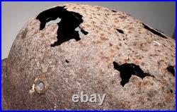 WW2 German M40 Helmet Relic Size 64 Battle Damaged Dug Estonia Original